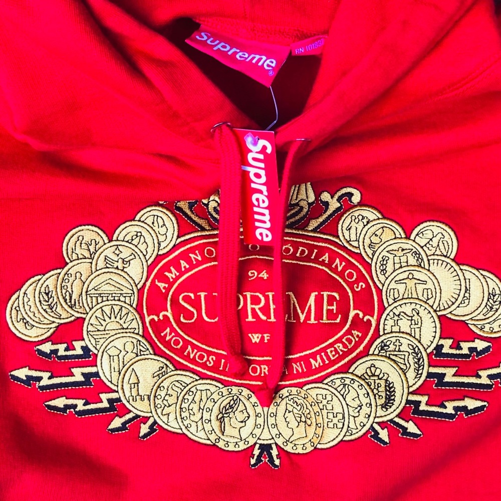 Supreme **DEAD STOCK** Hooded Sweatshirt - Picture 3 of 7